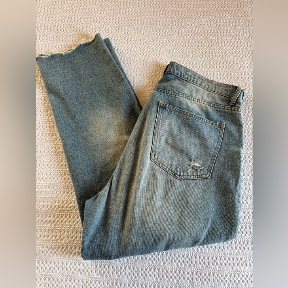 BDG distressed high rise straight leg jeans size 32 - Picture 6 of 6